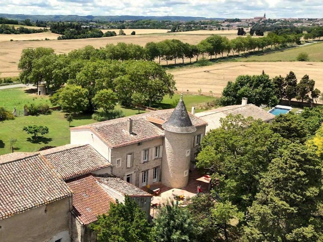 Domaine De Lanis - Maison D'Hotes Avec Parc Et Piscine Кастелнодари Екстериор снимка