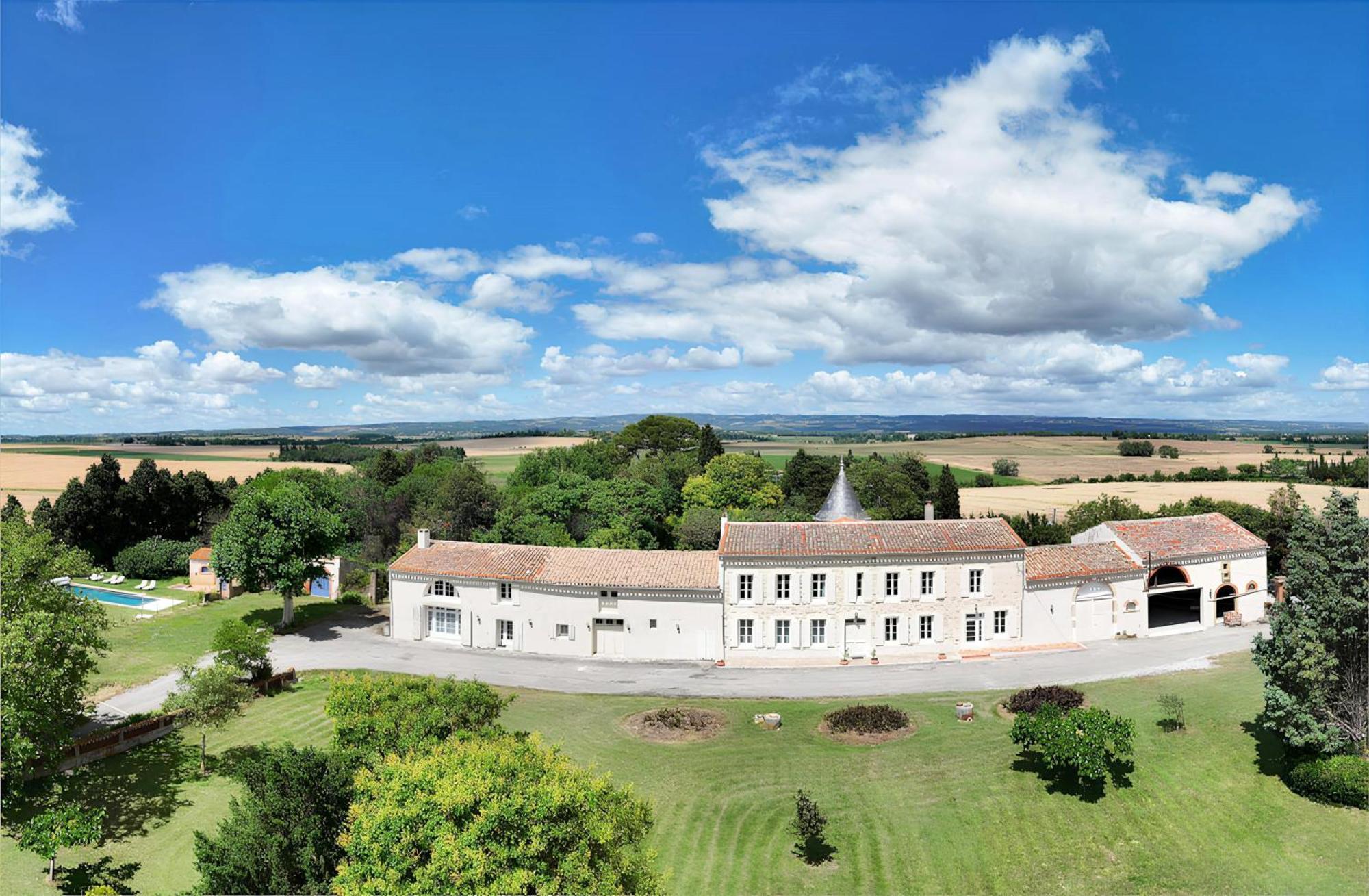 Domaine De Lanis - Maison D'Hotes Avec Parc Et Piscine Кастелнодари Екстериор снимка